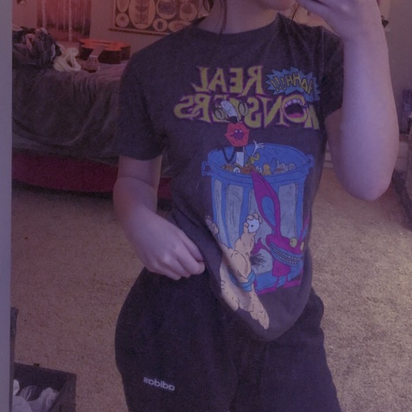 Nickelodeon Tops - real monsters tee